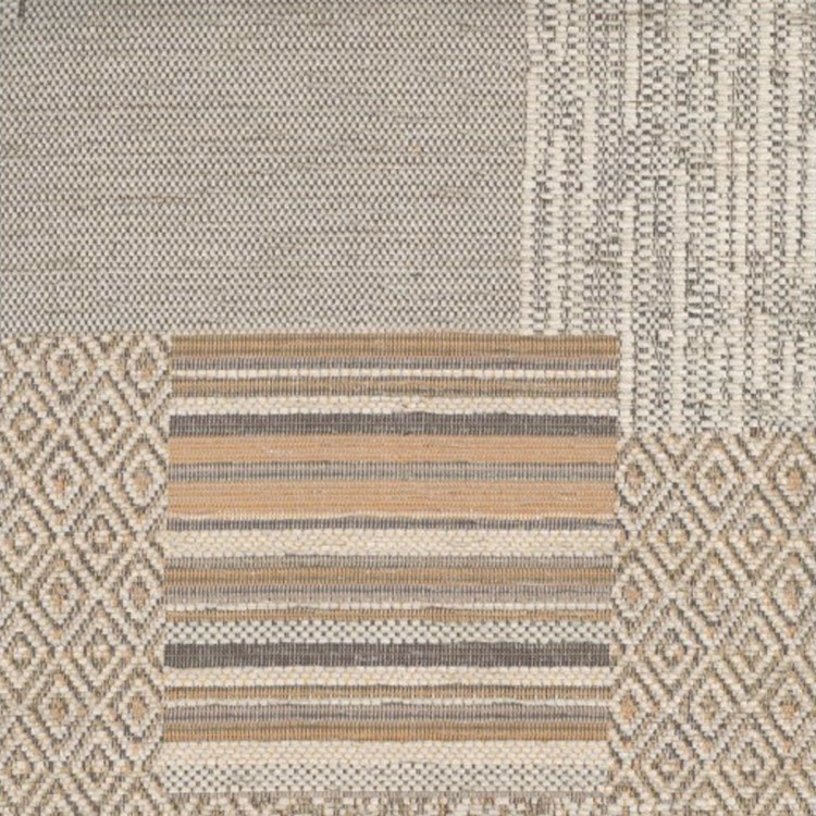 3 Seater Westoe Sofa in a Maida Vale Patchwork Stone Fabric | Beaumont