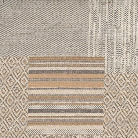 3 Seater Westoe Sofa in a Maida Vale Patchwork Stone Fabric | Beaumont