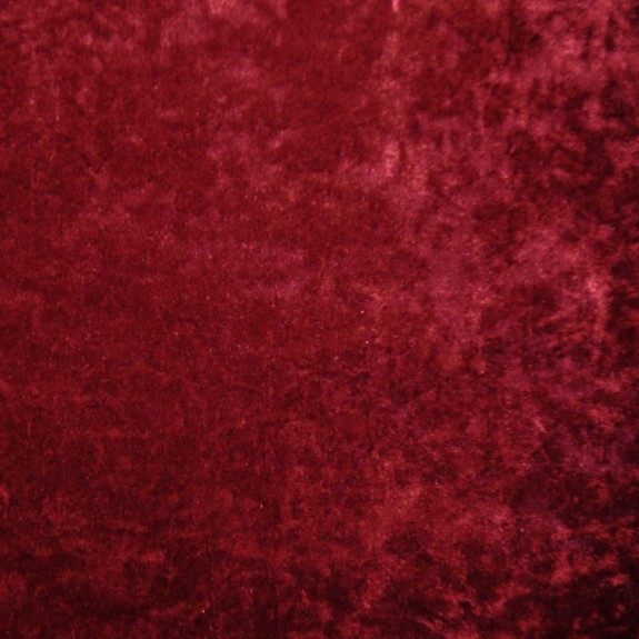 Designer Chaise Chair in a Bling Postbox Red Crushed Velvet Chenille Fabric