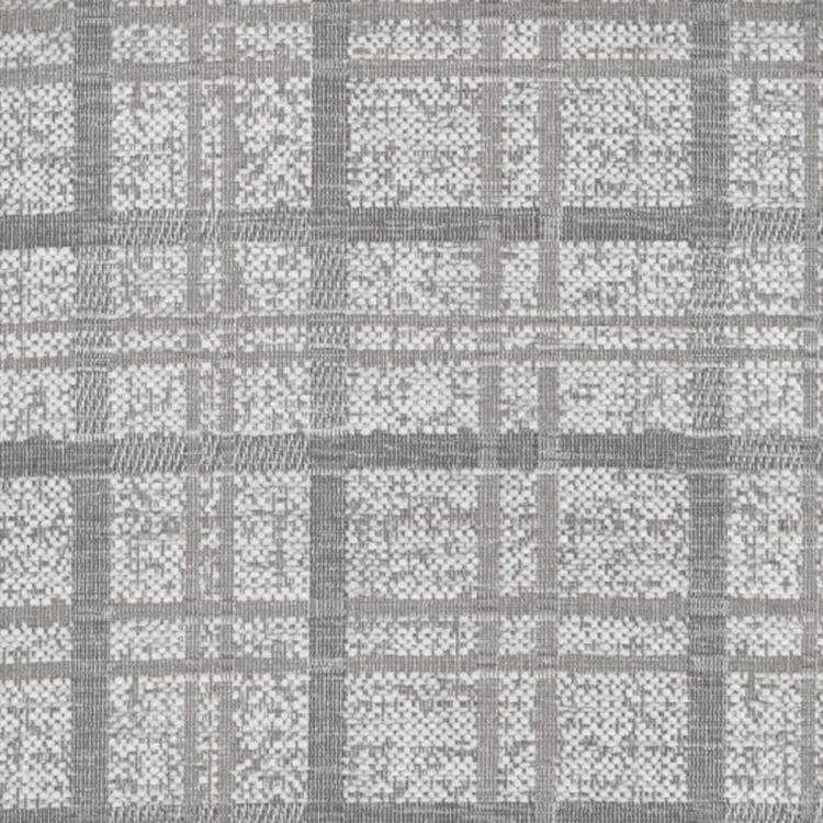 Duchess Armchair in Maida Vale Plain Check Grey Fabric | Beaumont
