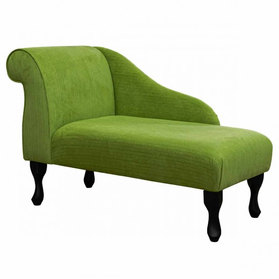 Mini Chaise Longue in a Topaz Lime Fabric | Beaumont