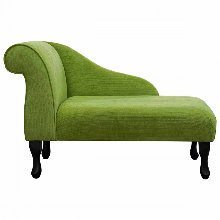 Mini Chaise Longue in a Topaz Lime Fabric | Beaumont