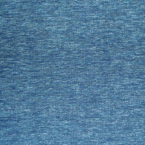 Storage Footstool, Ottoman, Pouffe in a Coniston Plain Blue Chenille Fabric
