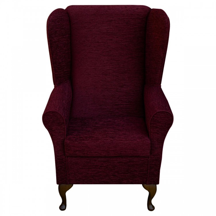 rec boucle fireside chair