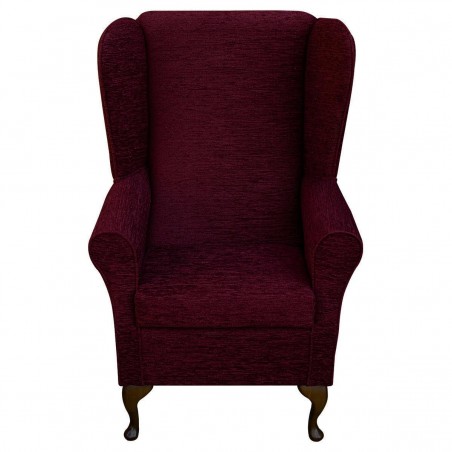 rec boucle fireside chair