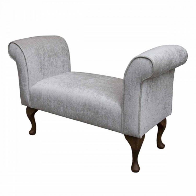 Window Seat in Pastiche Crush Slub Ice Fabric SR18028 | Beaumont