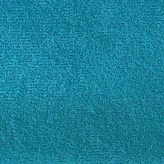 52" Medium Chaise Longue in a Plush Light Blue Fabric