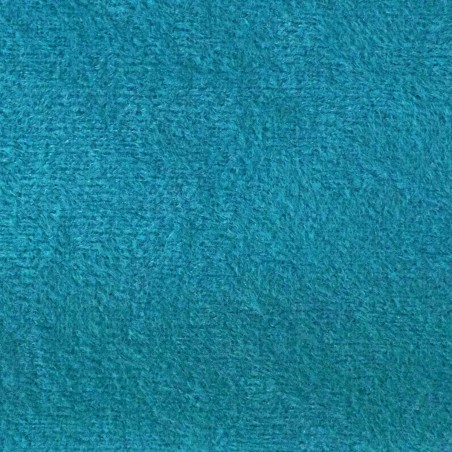 Medium Chaise Longue in Plush Light Blue Fabric | Beaumont