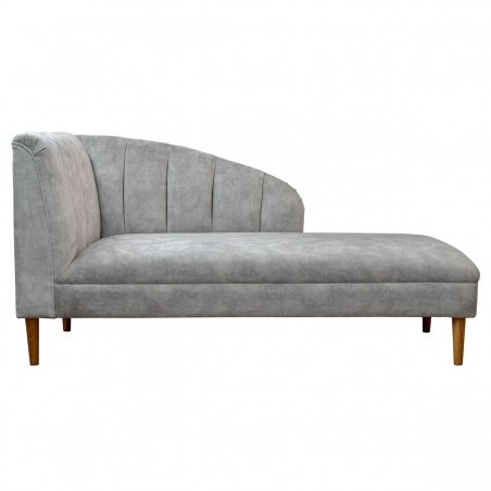 Seashell Chaise Longue Daybed in Warwick Lovely Marble Fabric | Beaumont