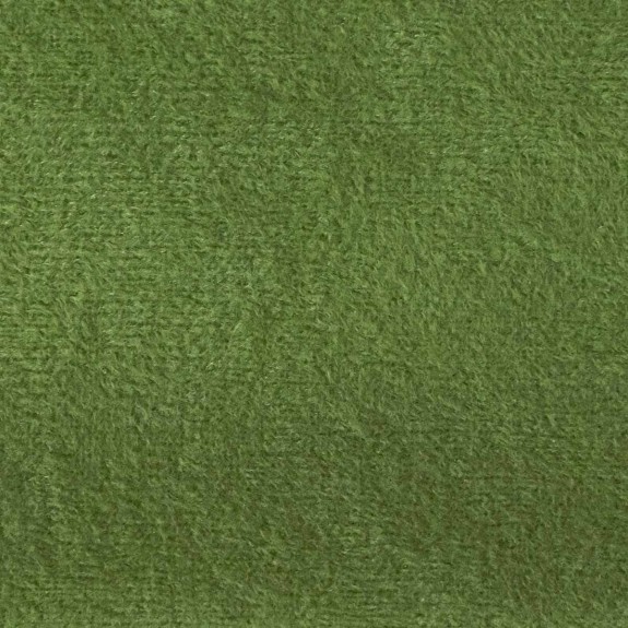 41" Mini Chaise Longue in a Plush Grass Green Fabric