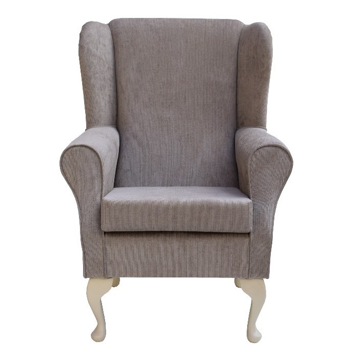 Westoe Chair in a Mink Topaz Fabric - Topaz mink