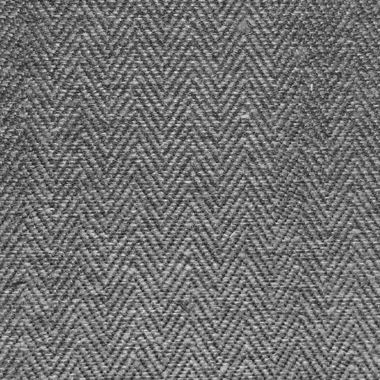 Storage Chaise Longue in a Dundee Herringbone Grey Fabric | Beaumont