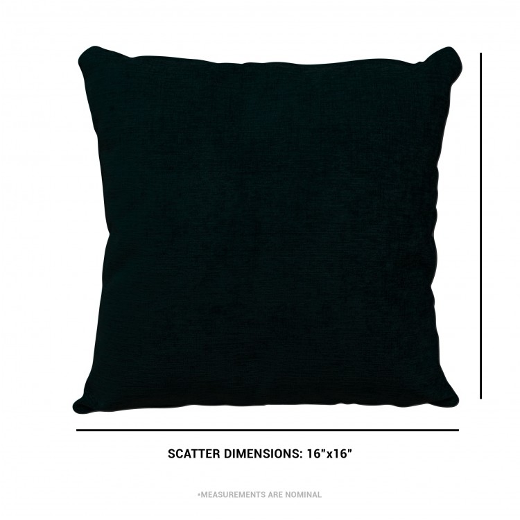 Scatter Cushion in a Malta Amethyst Deluxe Velvet Fabric | Beaumont