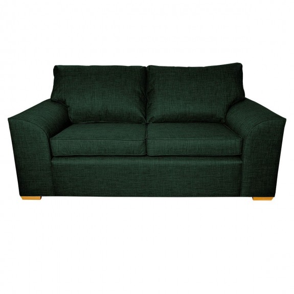 Dallas Three Seater Sofa in a Lena Plain Marl Jasper Fabric