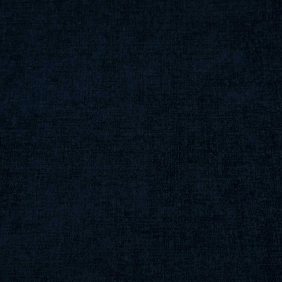 56" Medium Buttoned Chaise Longue in a Tokyo Navy Chenille Fabric