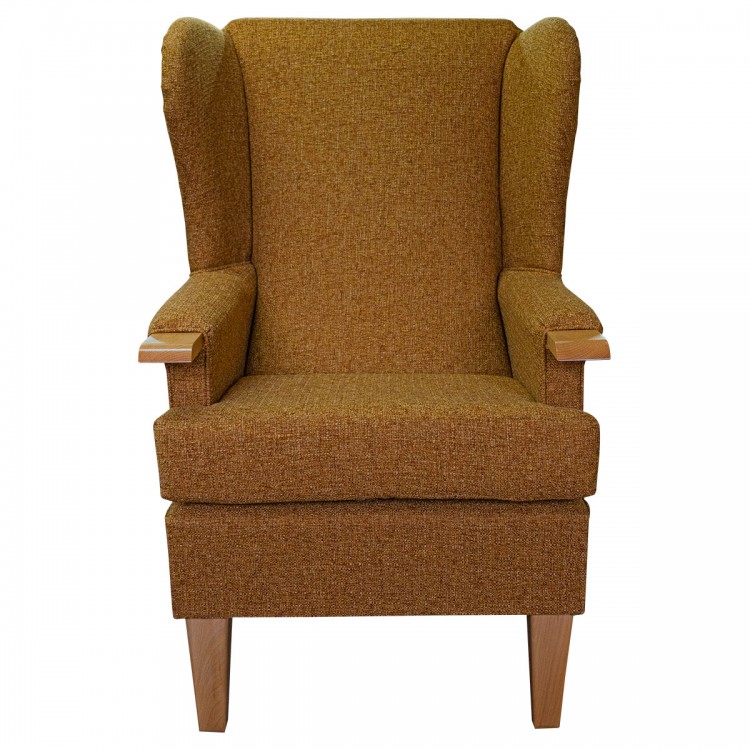 Golden Orange Armchair