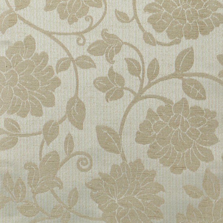 Medium Chaise Longue in Woburn Floral Beige Fabric SR17072 | Beaumont