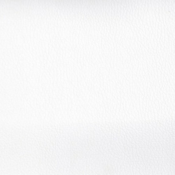Compact 3 Seater Sofa in a White Faux Leather