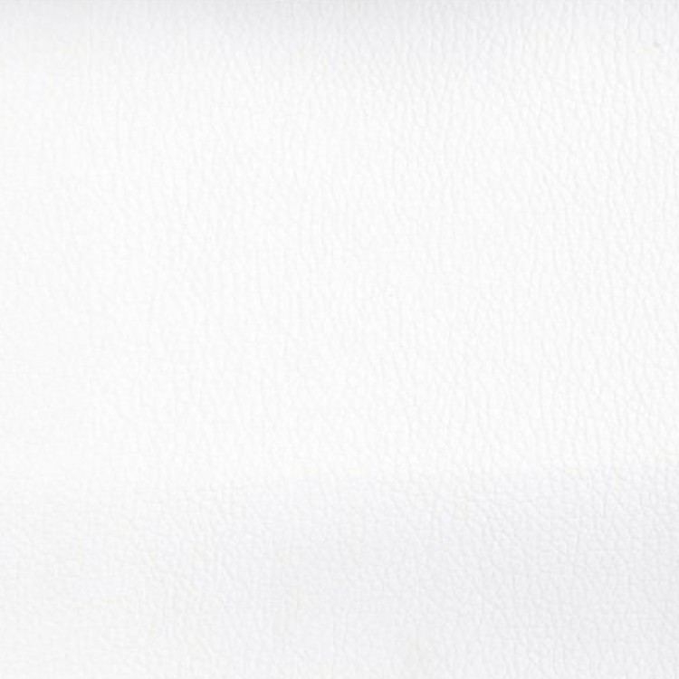 Compact 3 Seater Sofa in a White Faux Leather | Beaumont