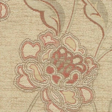 Wingback Chair in a Maida Vale Floral Rose Fabric SR14604 | Beaumont