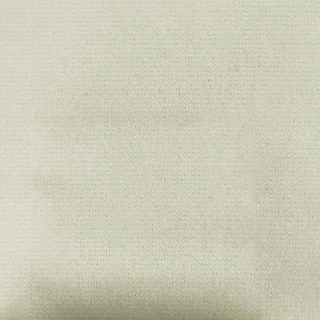 Cream Deluxe Velvet Fabric