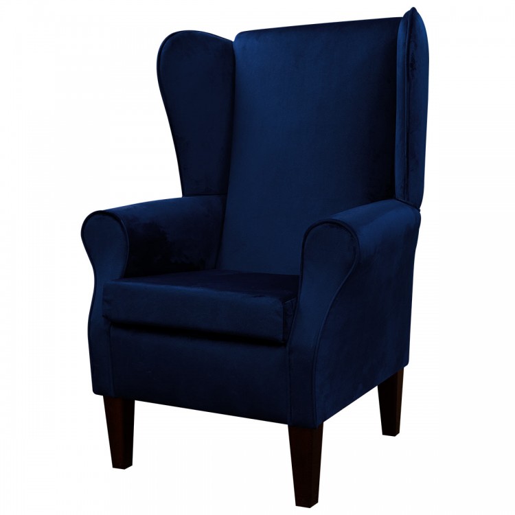 royal blue armchair
