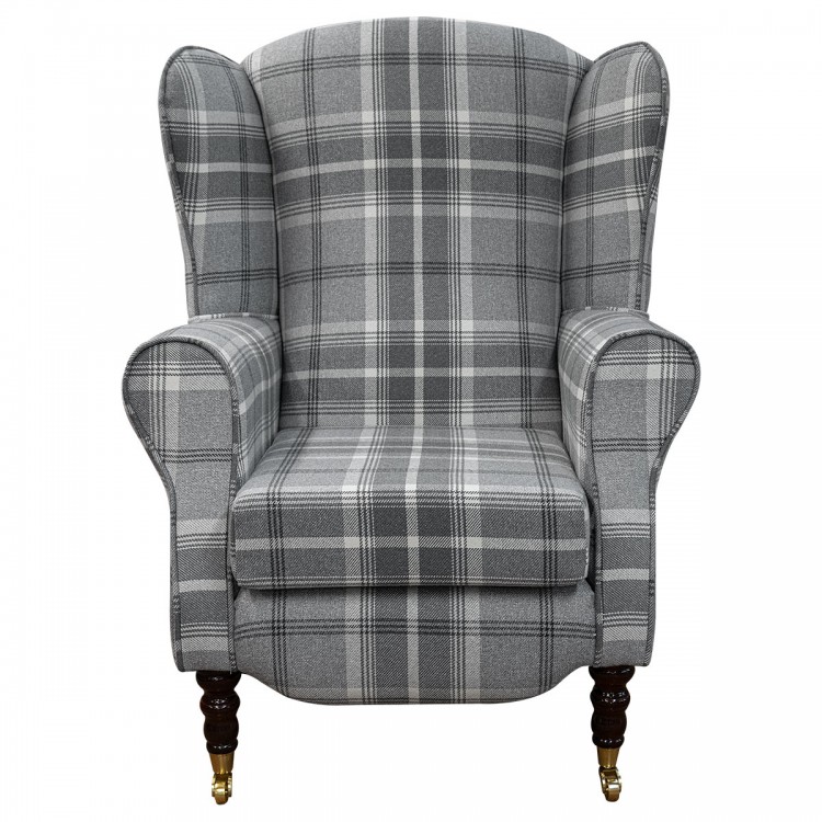 gray tartan armchair gray tartan armchair