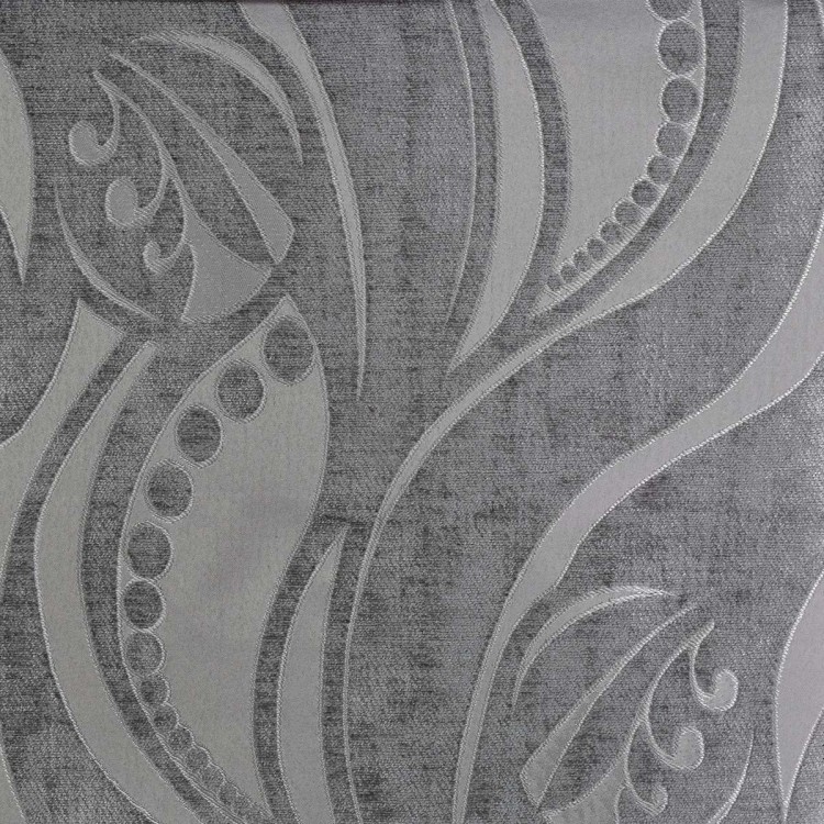 Mini Chaise Longue in a Zest Tribal Flower Silver Fabric | Beaumont