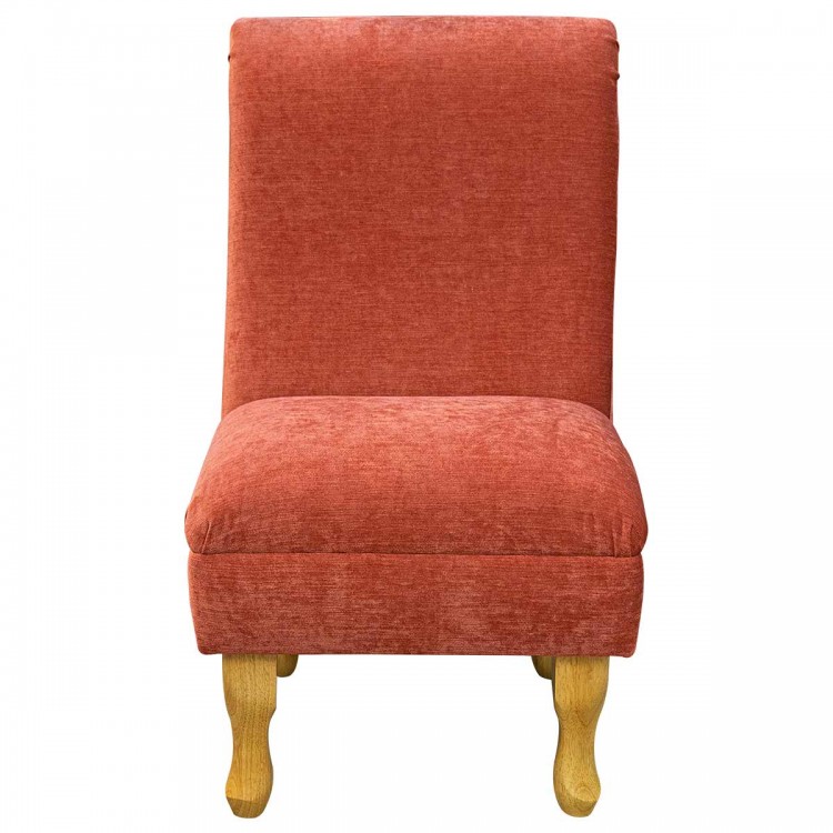 Bedroom Chair in a Pimlico Crush Copper Fabric SR16017 | Beaumont Bedroom Chair in a Pimlico Crush Copper Fabric SR16017 | Beaumont