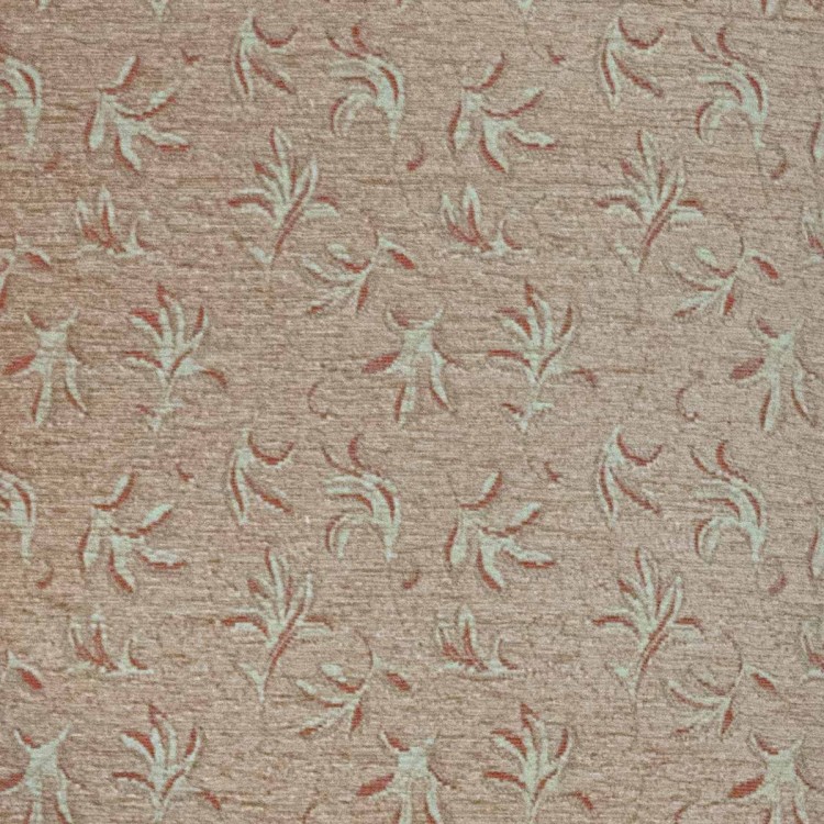 Large High Back Chair in a Camden Leaf Cocoa Fabric | Beaumont