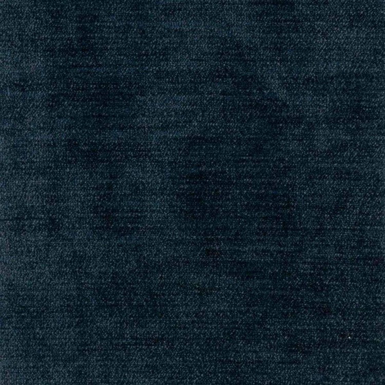 Designer Chaise Sofa in Manhattan Navy Marl Velvet Fabric | Beaumont