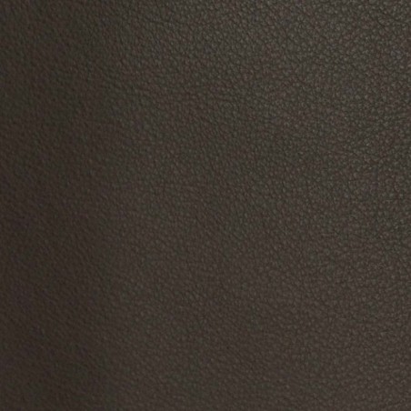 Large Buttoned Chaise Longue in Medal Expresso Leather | Beaumont