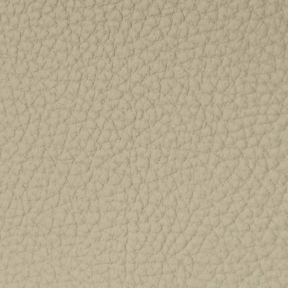 41" Mini Chaise Longue in a Madras Dollaro Cream Genuine Leather