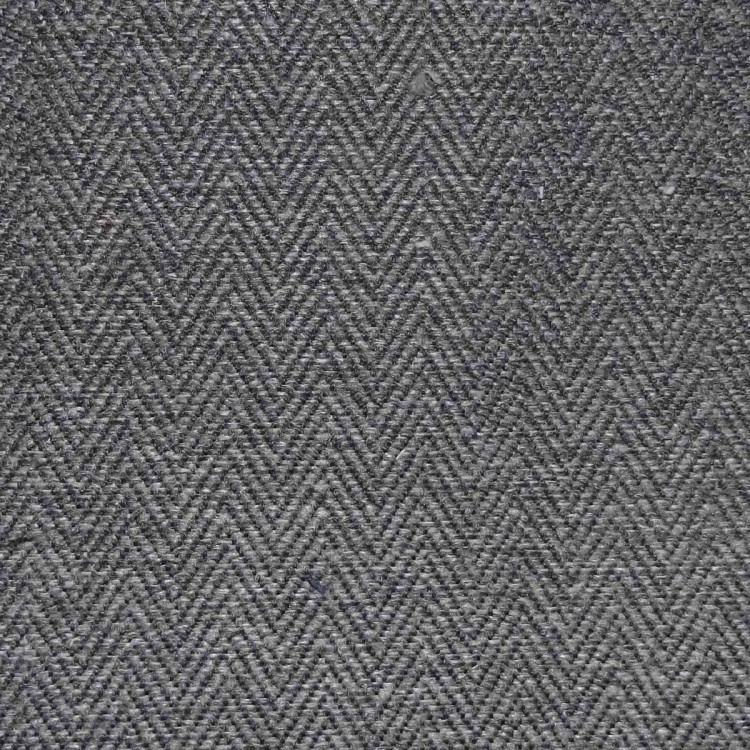 Large Chaise Longue Dundee Herringbone Grey Fabric SR13609 | Beaumont