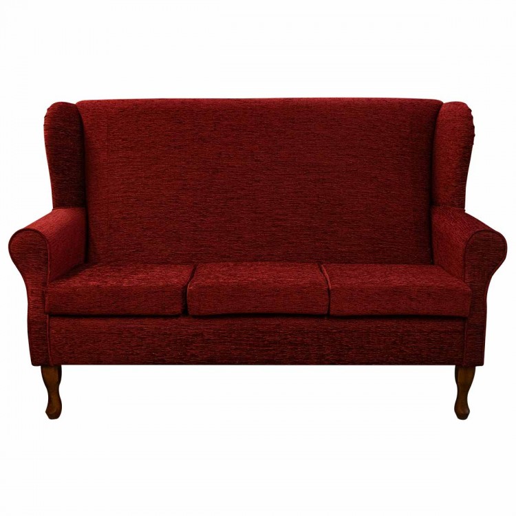 3 Seater Westoe Sofa in a Camden Stria Wine Fabric SR15545 | Beaumont