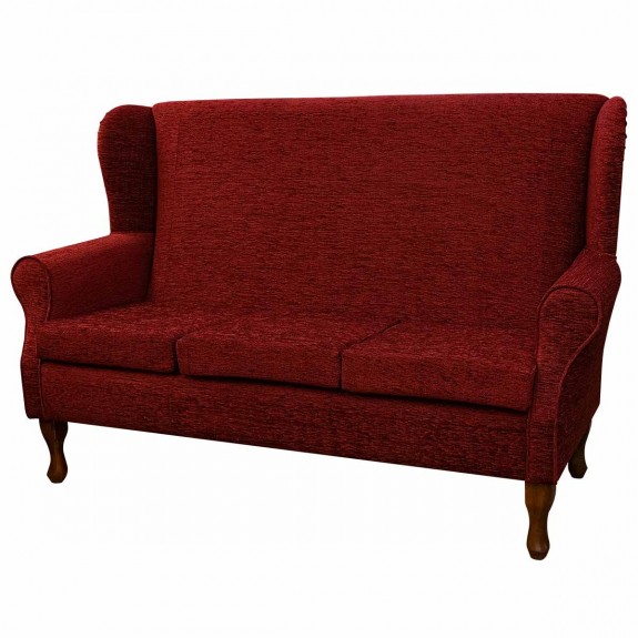3 Seater Westoe Sofa in a Camden Stria Wine Fabric SR15545 | Beaumont