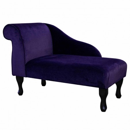 purple velvet chaise lounge