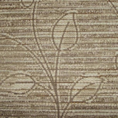 Large High Back Chair in Holland Park Floral Travertine Fabric | Beaumont