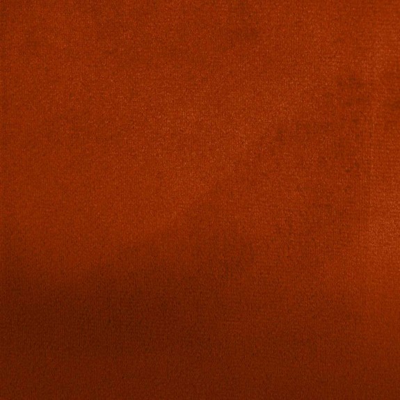 52" Medium Chaise Longue in a Monaco Pumpkin Supersoft Velvet Fabric